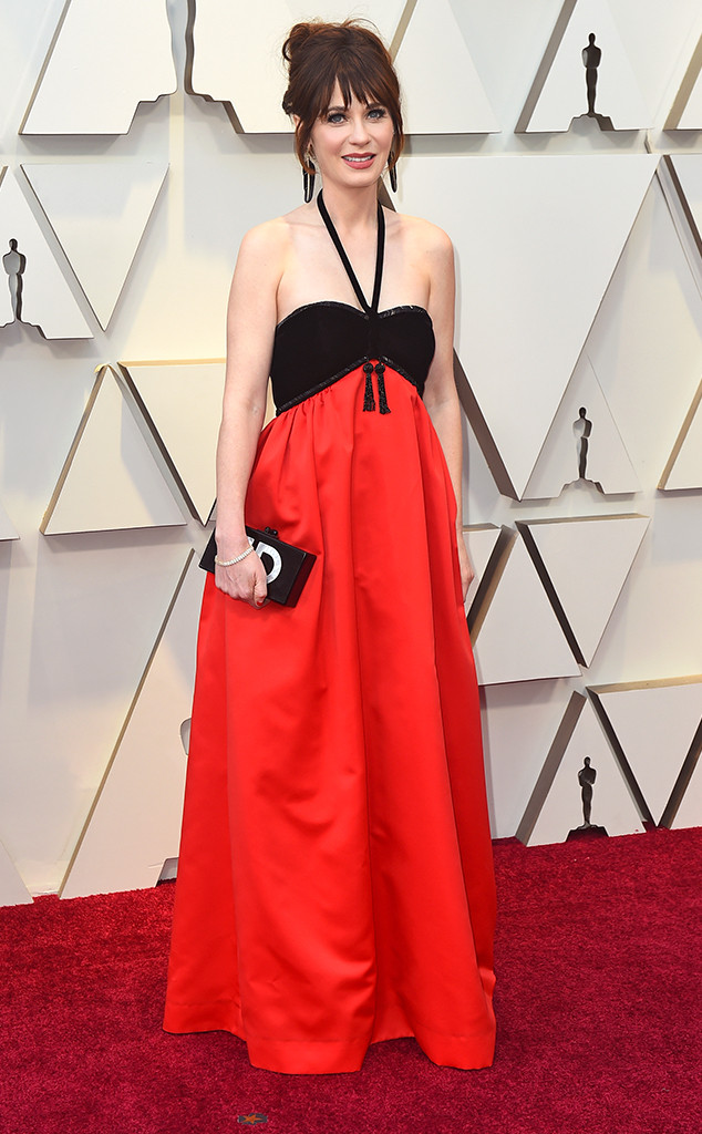 Zooey Deschanel, 2019 Oscars, 2019 Academy Awards, Red Carpet Fashions
